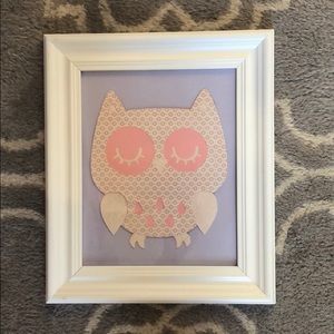 Owl framed print